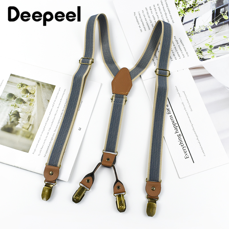 Men'S Accessories Types - 1Pc Deepeel 2/2.5*120cm Retro Mens Bretelle