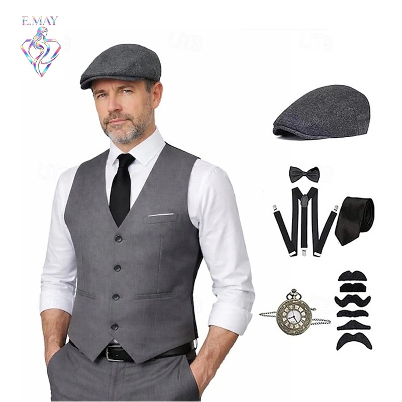 Men'S Accessories In The 1920S - Costume da gangster anni '20 per