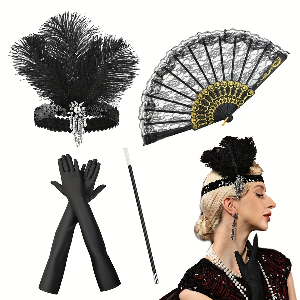 Set Costume Retrò Anni '20 per - Men'S Accessories In The 1920S recensione e prezzo